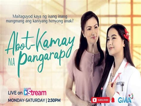 Aired (December 8, 2022): Zoey (Kazel Kinouchi) plans a surprise for her parents, but what will she do when Analyn (Jillian Ward) unintentionally ruins it again? ... Abot Kamay Na Pangarap: Full Episode 81 (December 8, 2022) Search. Watch later. Share. Copy link. Info. Shopping.